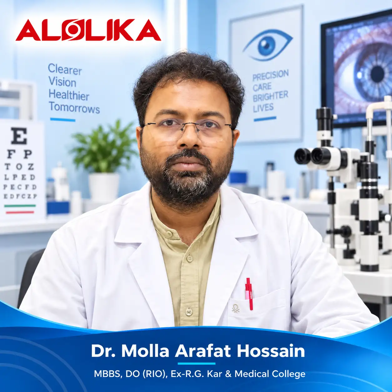Dr. Molla Arafat Hossain - Consultant Ophthalmologist & Phaco Surgeon